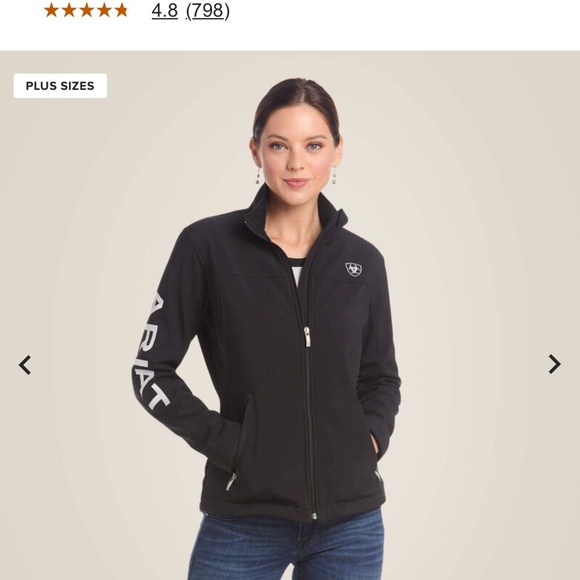 ARIAT Womens Team Softshell Jacket - Picture 9 of 12